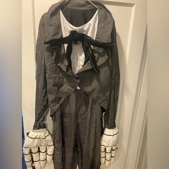 Disney | Other | Disneystore Jack Skellington Costume With Masksize Xl |  Poshmark